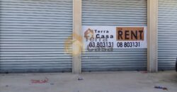 shop for rent in rayak prime location .