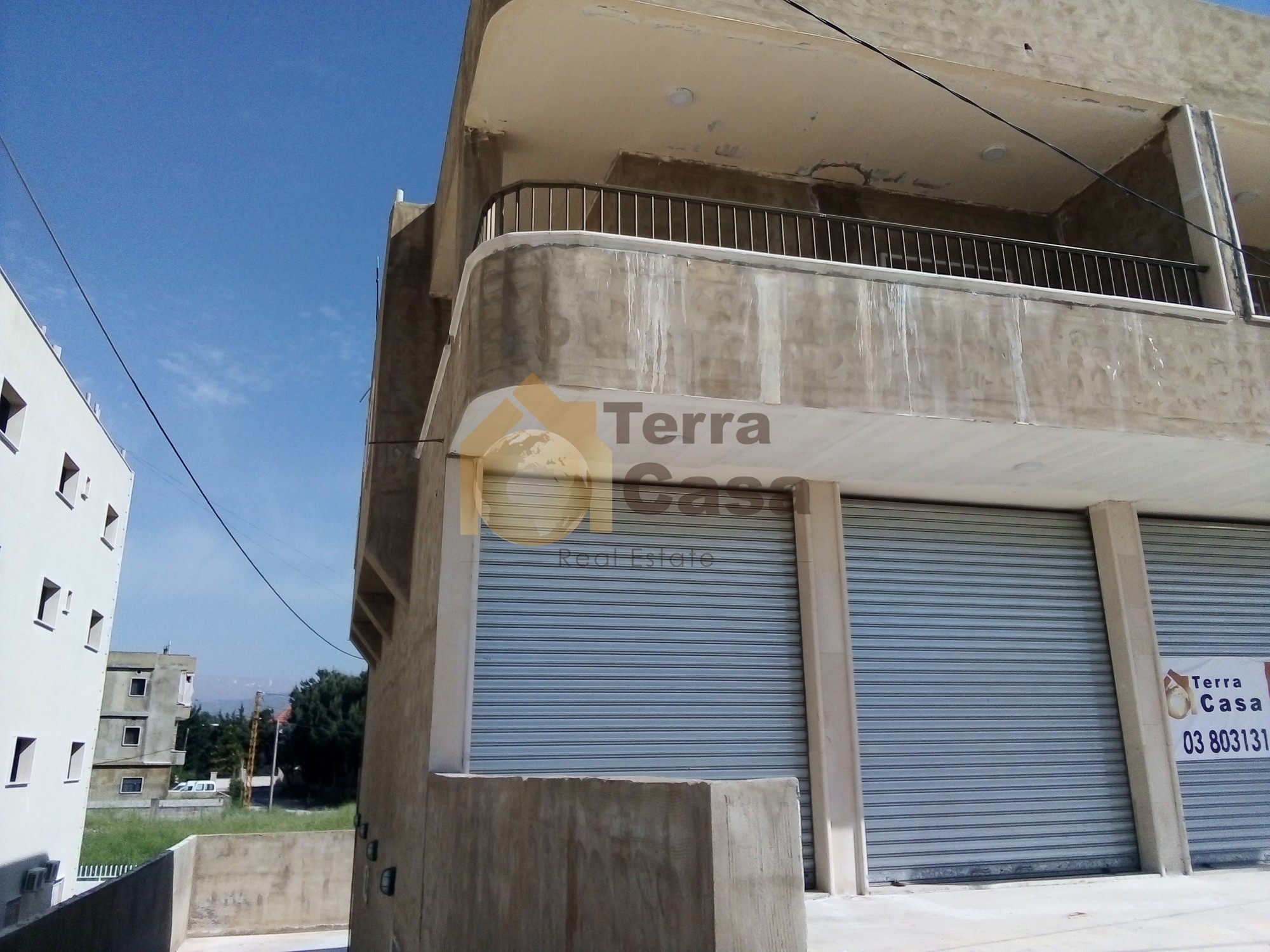 shop for rent in rayak prime location .