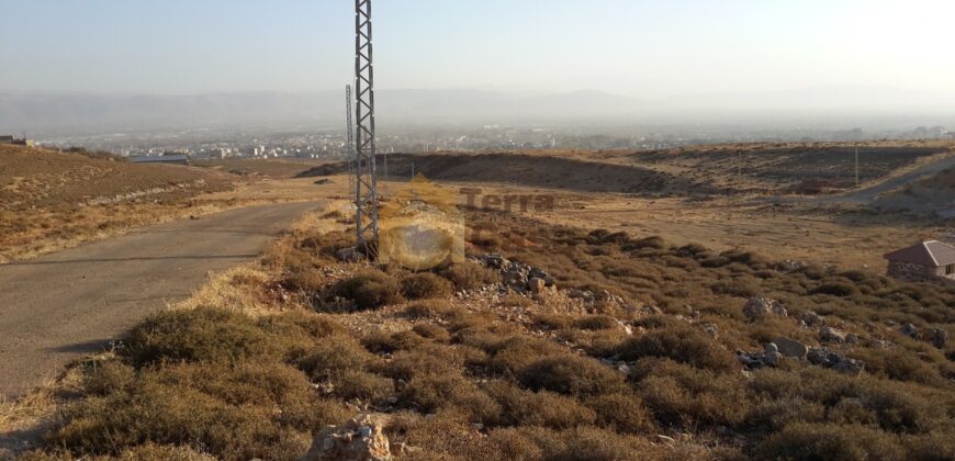 land for sale in zahle twaiteh close to jdita land with open view. Ref#319