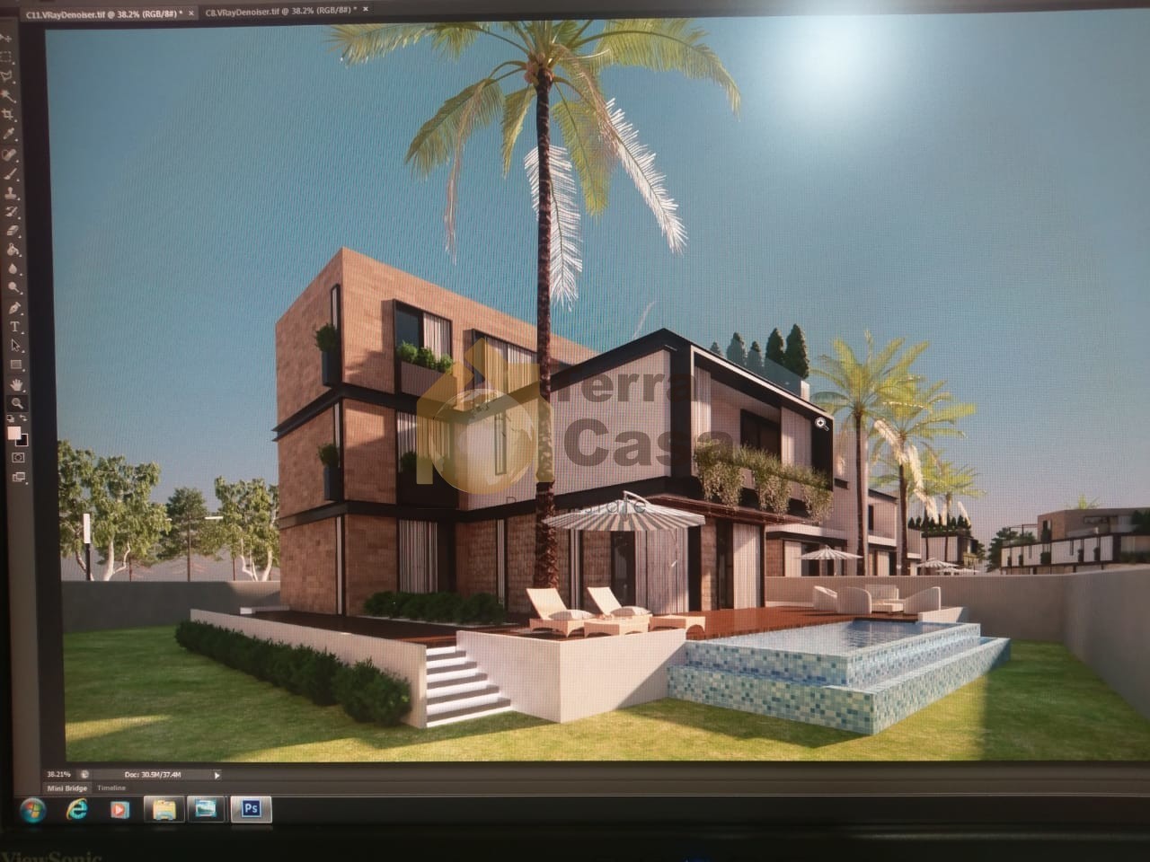 villa for sale in zahle meksi brand new with 865 sqm garden