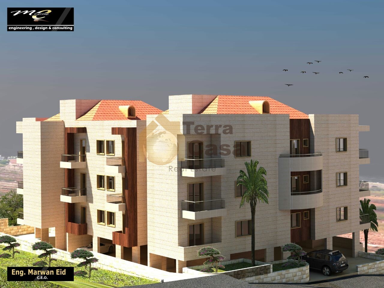 Zahle brand new apartment in a nice neighborhood cash payment. Ref# 323