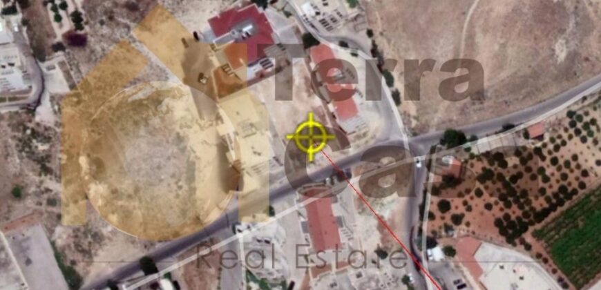 land for sale in zahle ain el ghossein prime location. Ref#1223