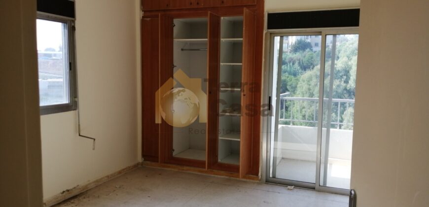 Naccache Apartment 155 sqm with four parking and open view Ref#1256