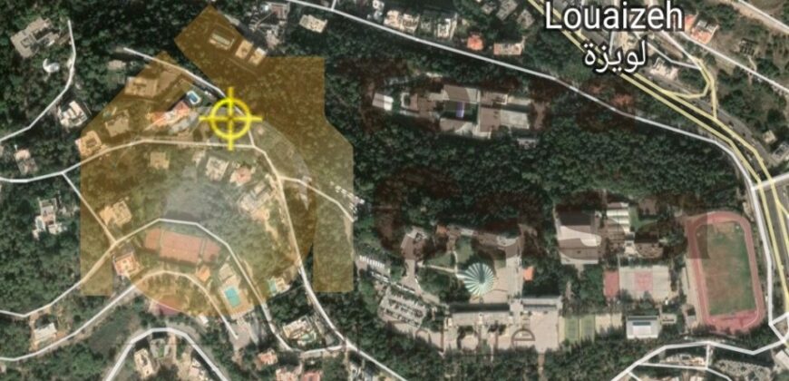 Land for sale in baabda yarzeh prime location.