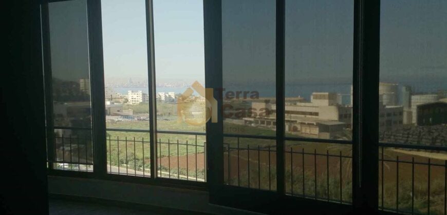 Apartment for sale in zouk mosbeh fully decorated beach view.