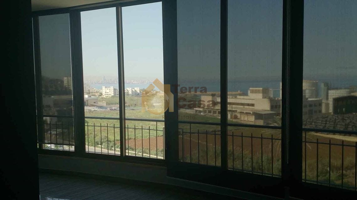 Apartment for sale in zouk mosbeh fully decorated beach view.