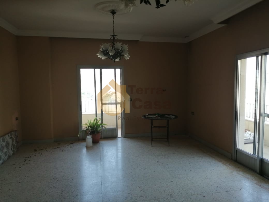 Apartment for sale in zahle rassieh with open view .