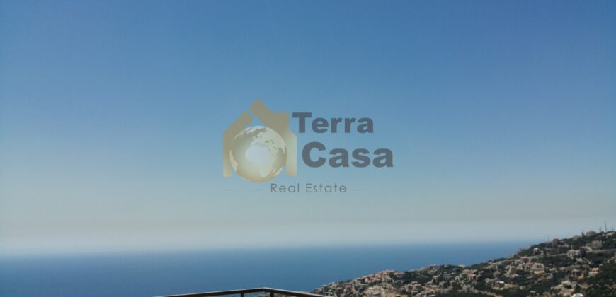 Duplex for sale in ghazir brand new panoramic sea view.