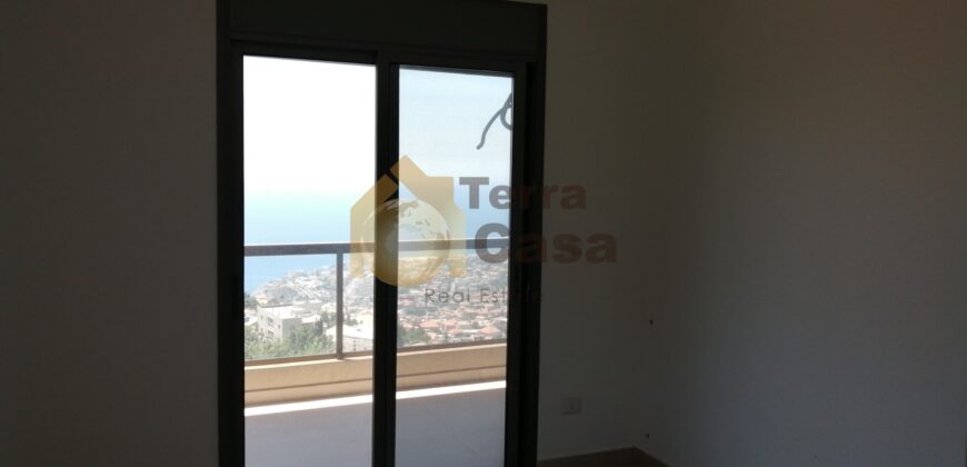 Duplex for sale in ghazir brand new panoramic sea view.