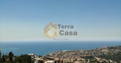 Duplex for sale in ghazir brand new panoramic sea view.