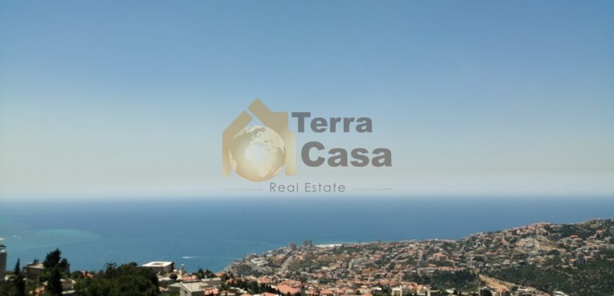 Duplex for sale in ghazir brand new panoramic sea view.