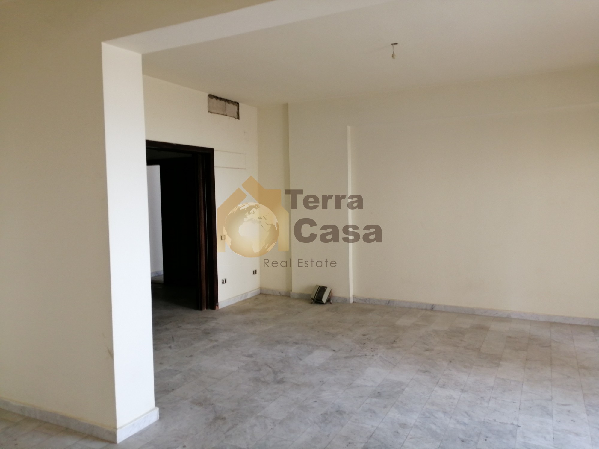 Apartment for sale in kaslik uncompleted with open sea view .