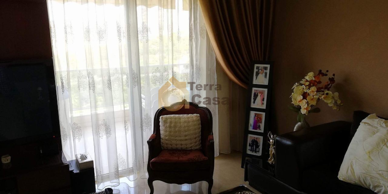 Apartment for sale in sahel alma fully decorated sea view .