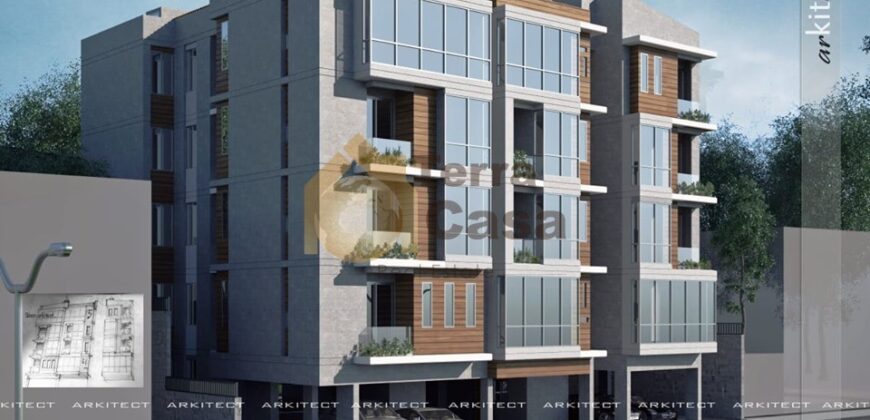 Apartment for sale in hazmieh amazing price under construction.