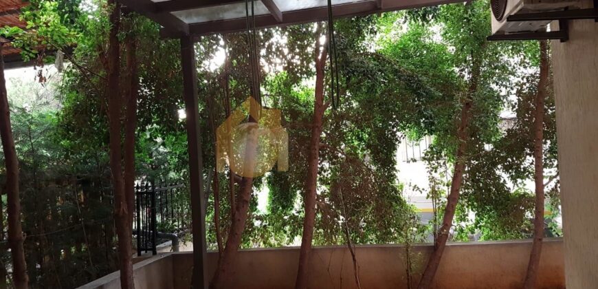 Apartment for sale in ain saade one unit per floor fully decorated with terrace and small garden.
