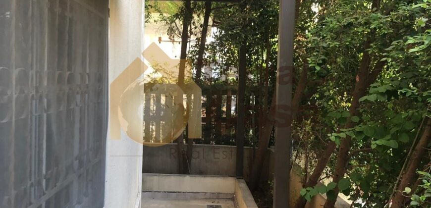 Apartment for sale in ain saade one unit per floor fully decorated with terrace and small garden.