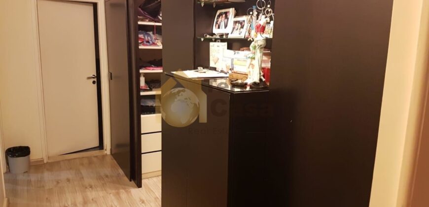 Apartment for sale in ain saade one unit per floor fully decorated with terrace and small garden.
