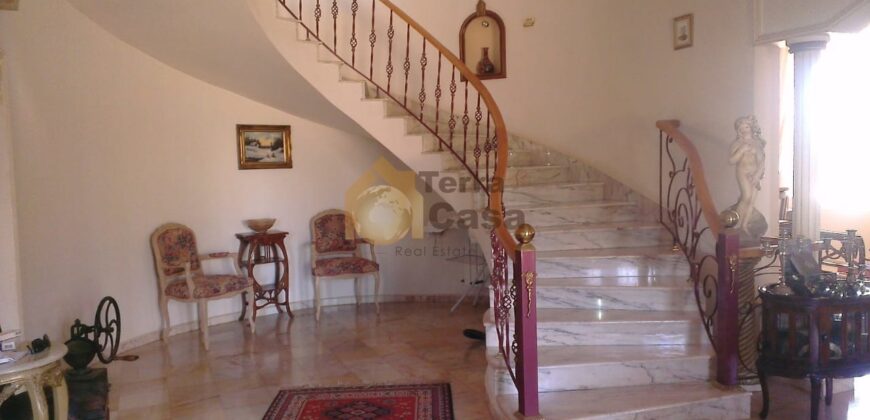 Villa for sale in Rayak fully decorated prime location .