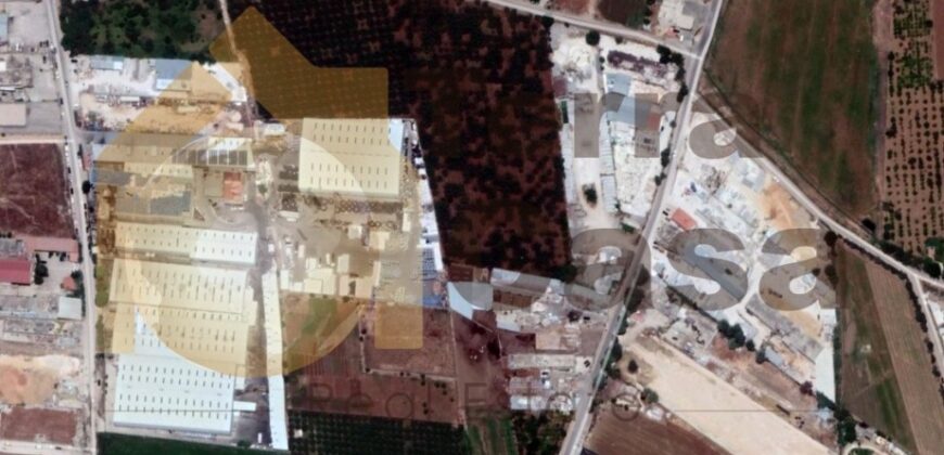 Land for sale in zahle maalaka industrial good location .