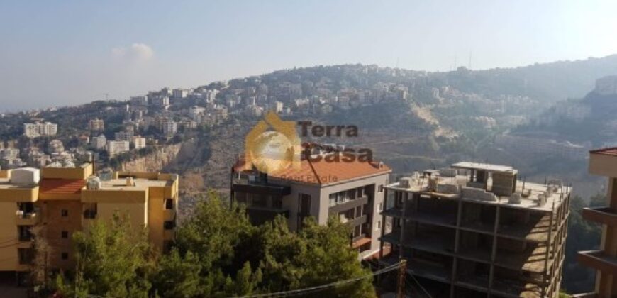 Apartment for rent in mezher with open view .