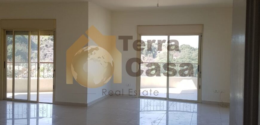 wadi chahrour apartment with open view nice location Ref#1559