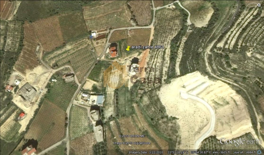 land for sale in zahle ain el ghossein.