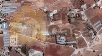 Land for sale in zahle maalaka . Ref# 1581