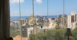 Apartment for sale in jal El Dib fully decorated with open sea view.