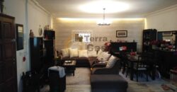 Fully decorated apartment in Deir Tamich for rent .