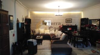 Fully decorated apartment in Deir Tamich for rent .