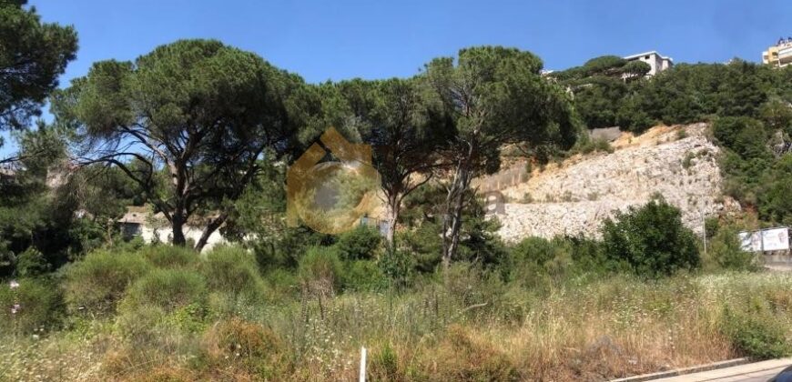 land for sale in Broumana nice location .