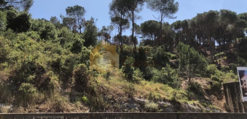 land for sale in Broumana nice location .