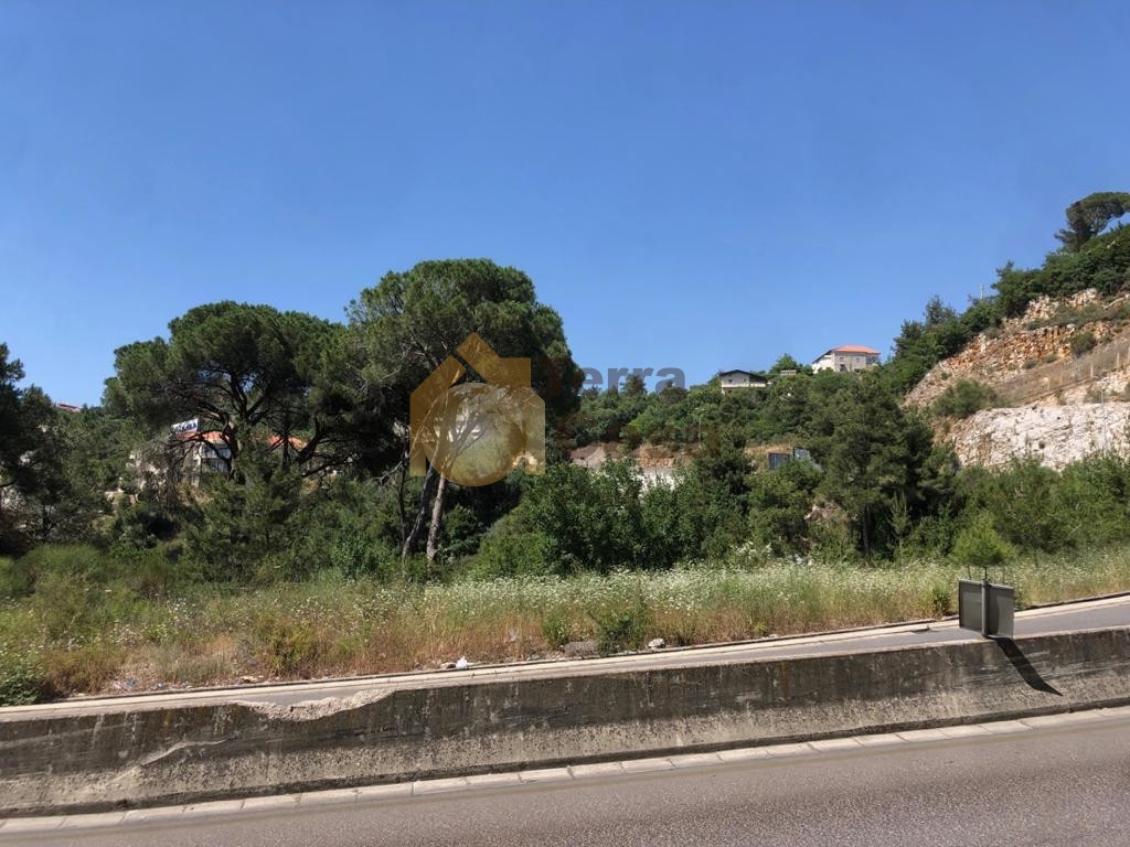 land for sale in Broumana nice location .