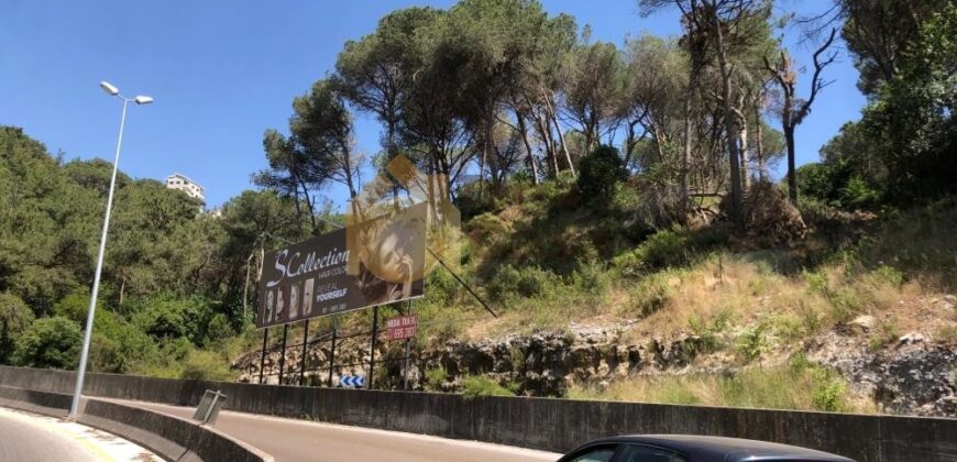 land for sale in Broumana nice location .