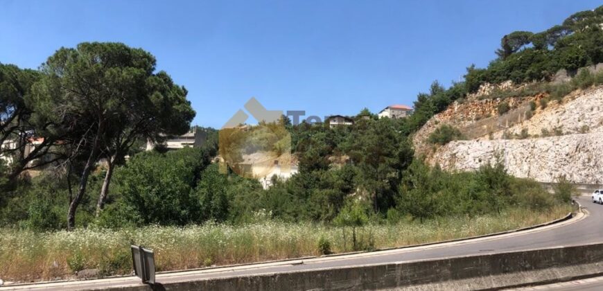 land for sale in Broumana nice location .