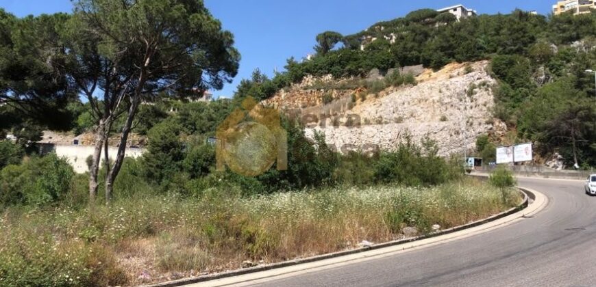 land for sale in Broumana nice location .