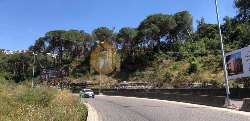 land for sale in Broumana nice location .