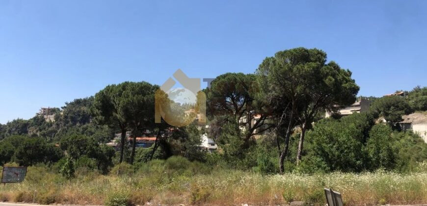 land for sale in Broumana nice location .