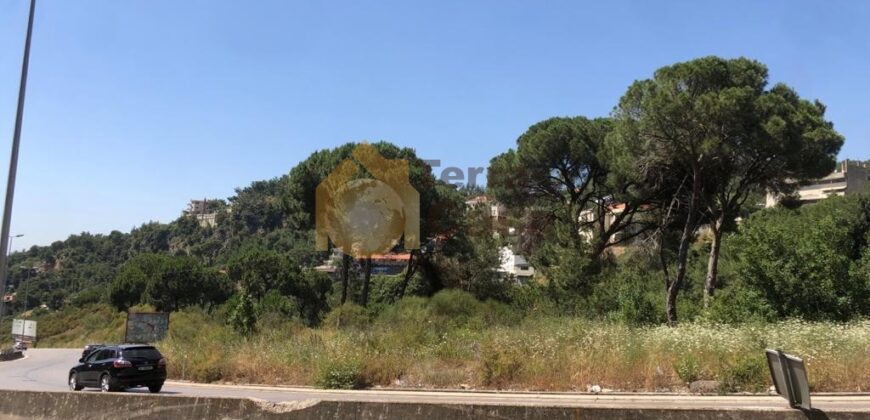 land for sale in Broumana nice location .