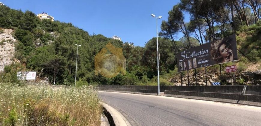 land for sale in Broumana nice location .