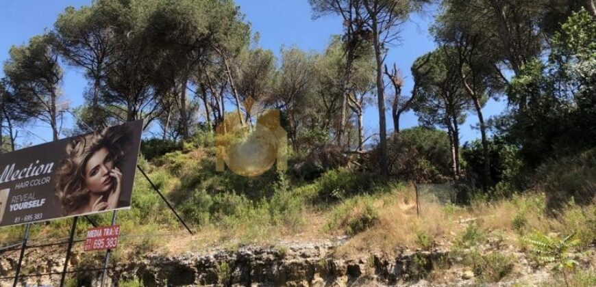 land for sale in Broumana nice location .