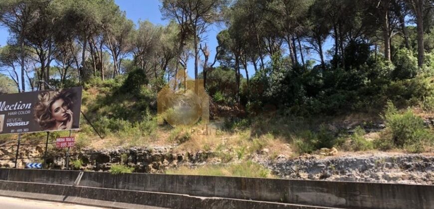 land for sale in Broumana nice location .