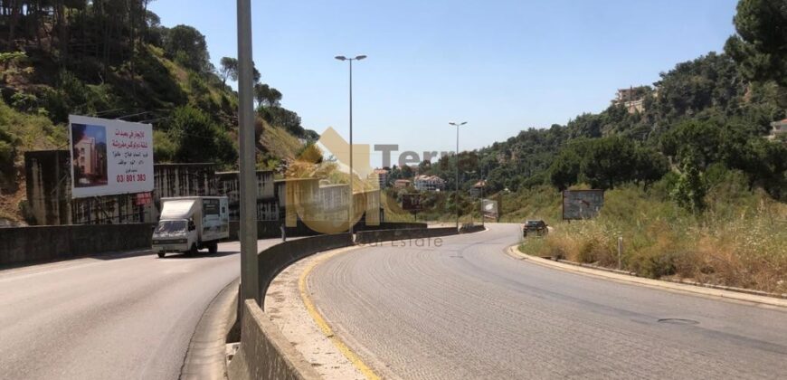 land for sale in Broumana nice location .