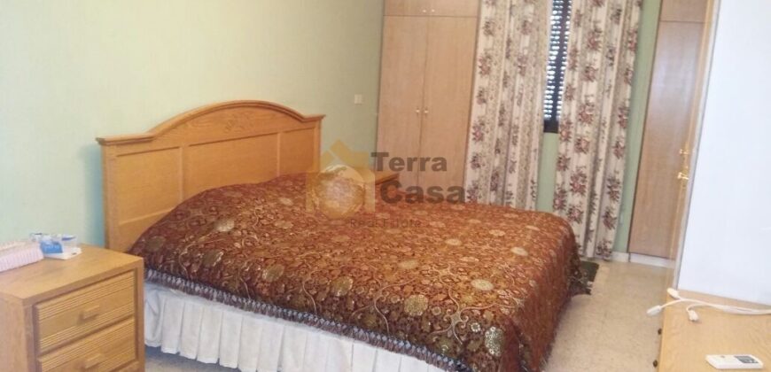 Broumana fully furnished apartment with 24 hours electricity .