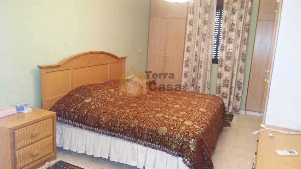 Broumana fully furnished apartment with 24 hours electricity .