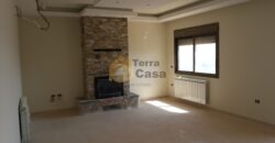 apartment for sale in Zahle brand new fully decorated with open view .