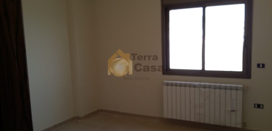 apartment for sale in Zahle brand new fully decorated with open view .