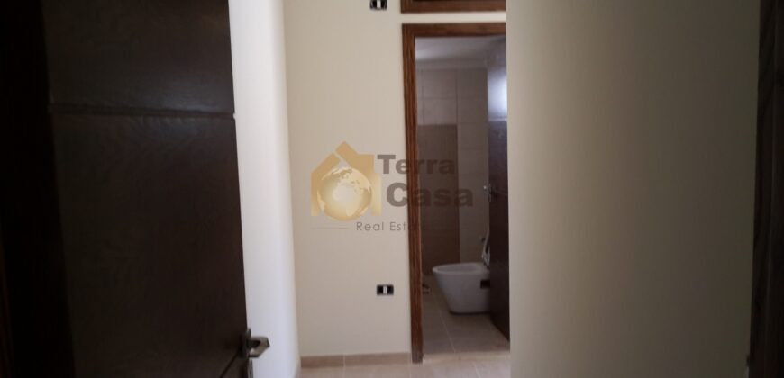 apartment for sale in Zahle brand new fully decorated with open view .