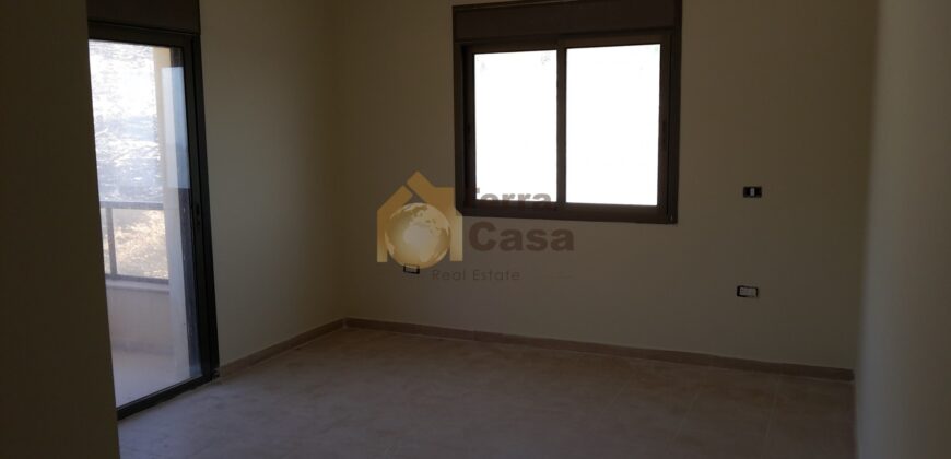 apartment for sale in Zahle brand new fully decorated with open view .