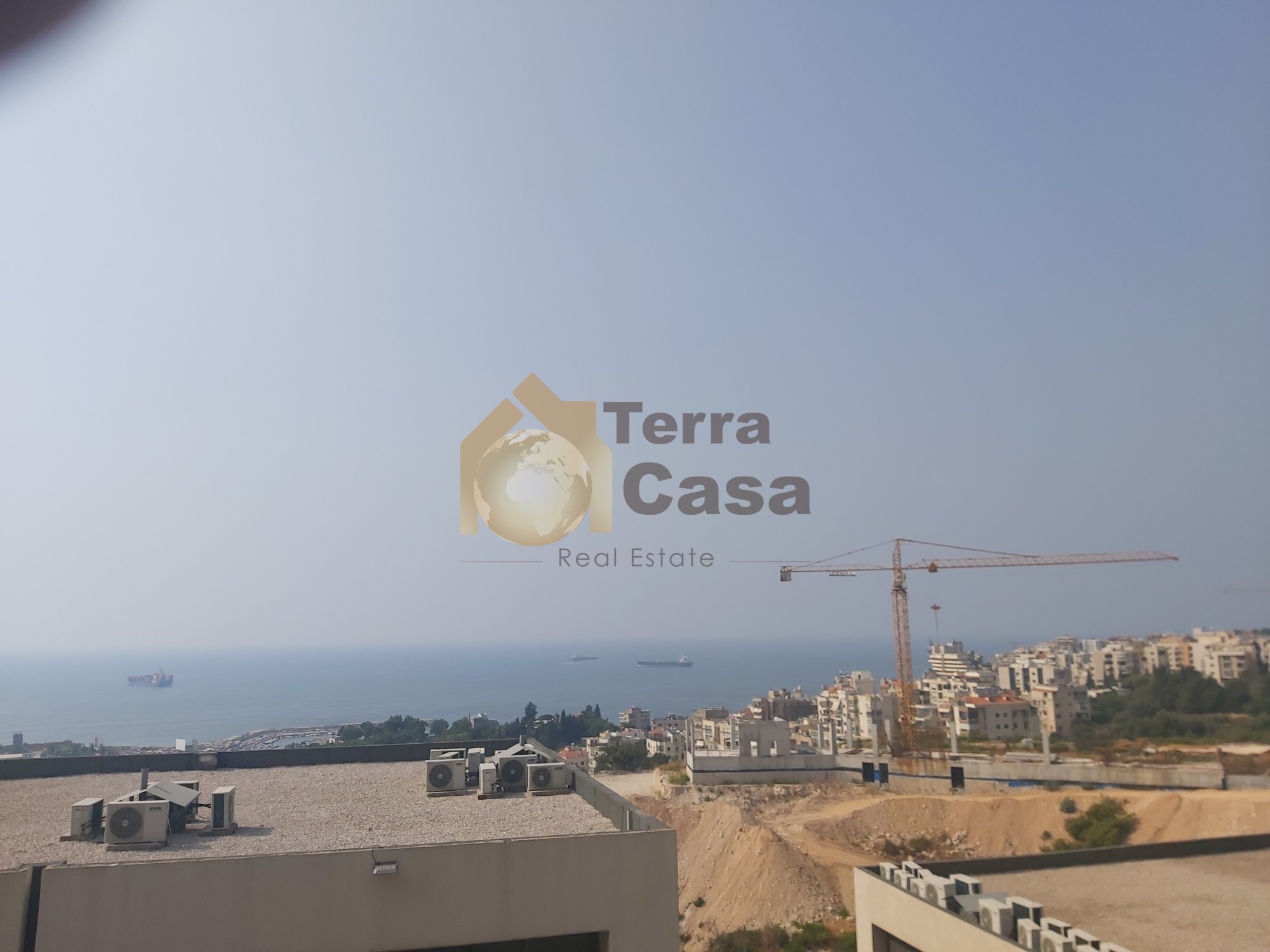 A brand new 185sqm located in Dbayeh overlooking amazing view .